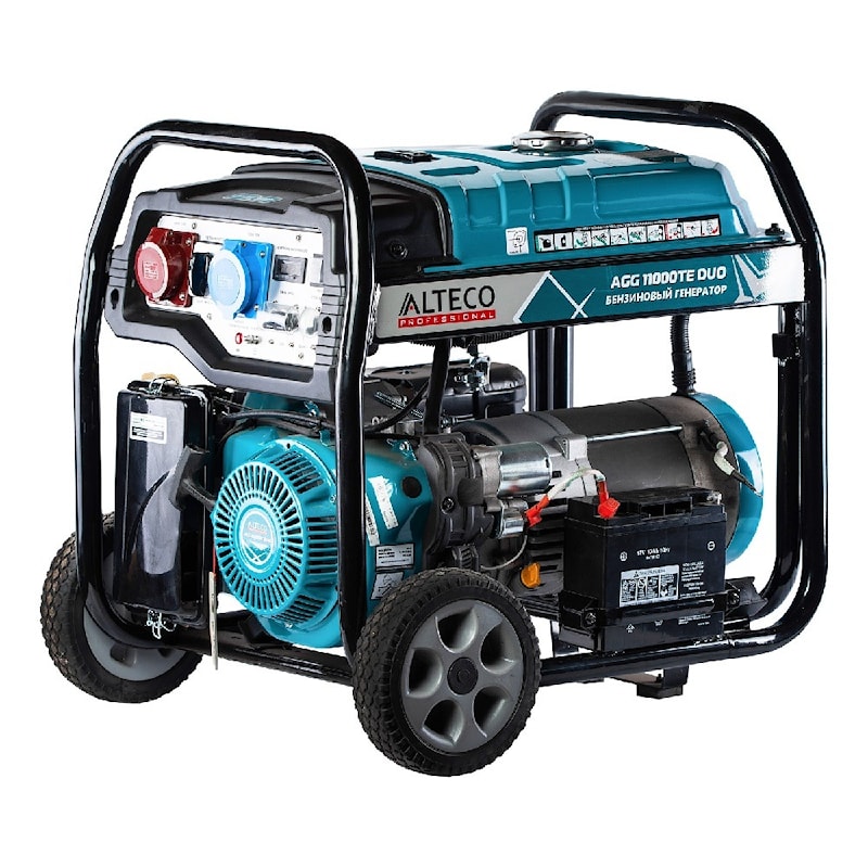 Бензогенератор Alteco Professional AGG-11000 TE DUO 