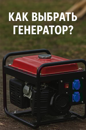 Как выбрать генератор для дачи, стройки или мероприятий: что важно знать перед арендой?