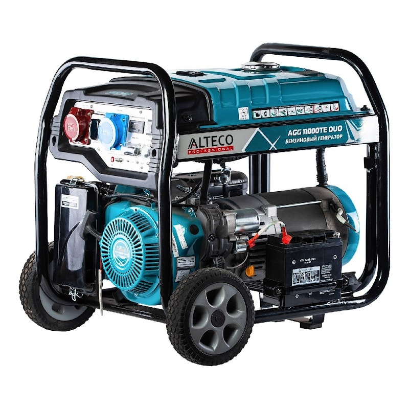 Бензогенератор Alteco Professional AGG-11000 TE DUO