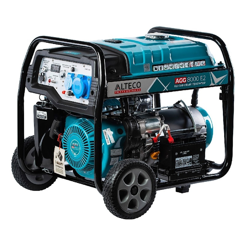 Бензогенератор Alteco AGG-8000E2 