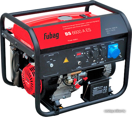 Бензогенератор Fubag BS 6600