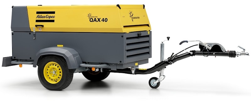 Дизельный генератор ATLAS COPCO QAX 40
