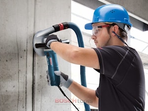 Инструкция по эксплуатации / работа с инструментом Шлифователь по бетону Bosch GBR 14 CА  