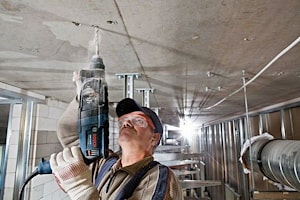 Инструкция по эксплуатации / работа с инструментом Перфоратор Bosch GBH 2-24 D