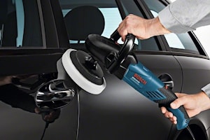 Инструкция по эксплуатации / работа с инструментом Полировальная машина Bosch GPO 14 CE