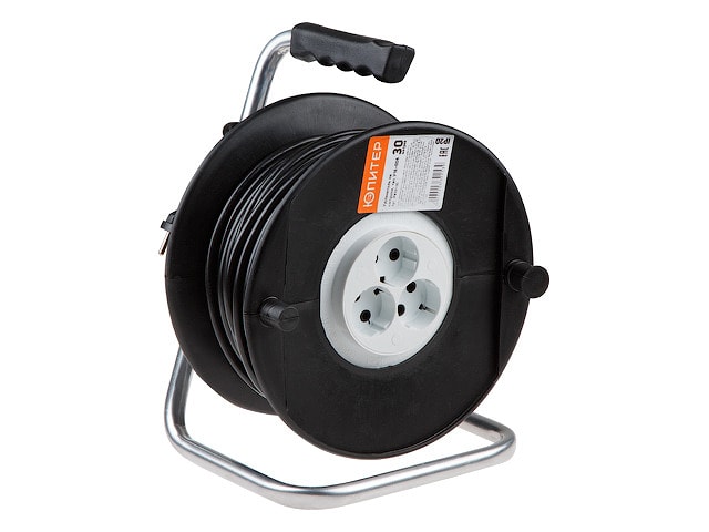 Удлинитель электрический на катушке 50 м