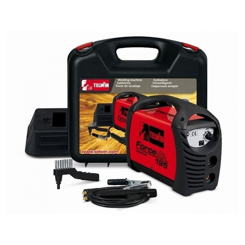 Сварочный инвертор TELWIN FORCE 195 + ACX
