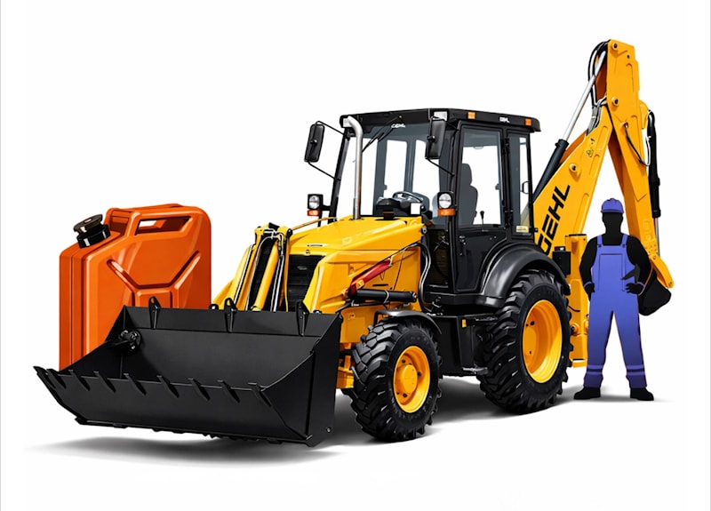 Экскаватор-погрузчик Gehl GBL-X-920 (с топливом и оператором) от 110 р/час